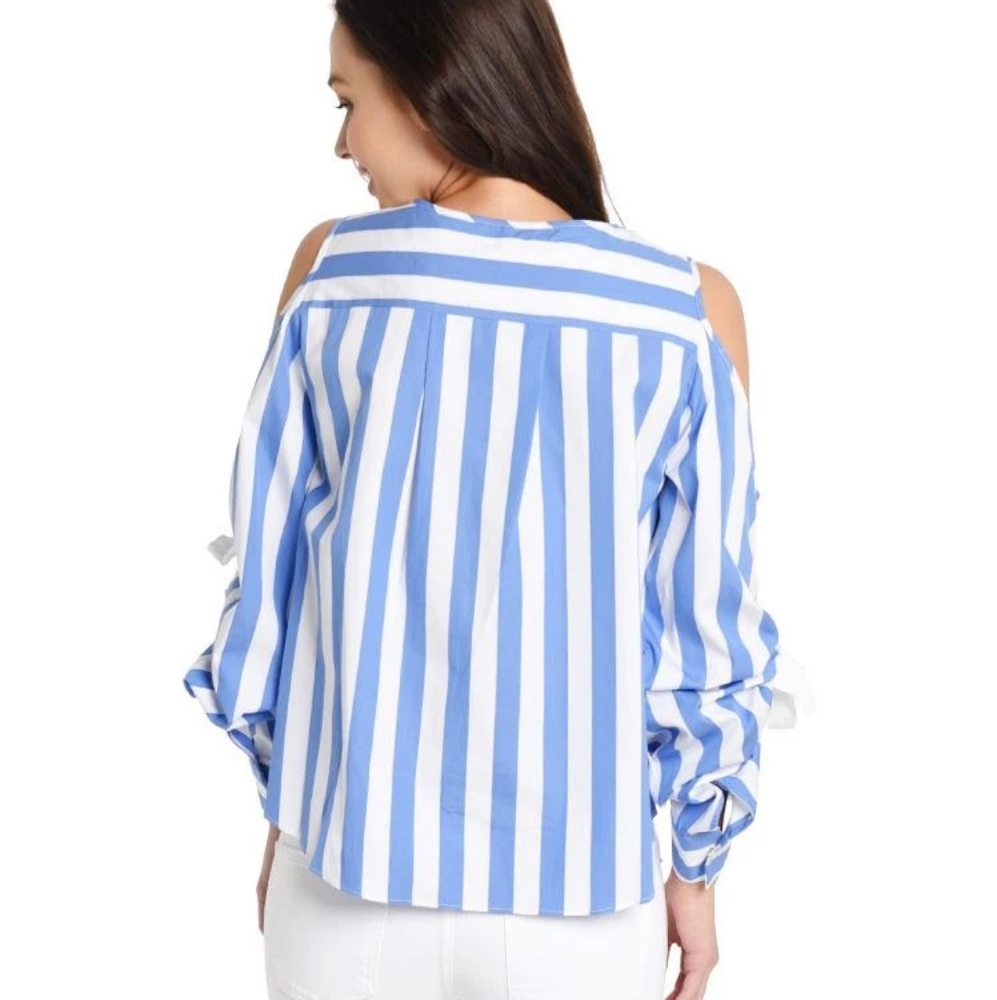 Parker Mackenzie Cold Shoulder Blouse - Picture 2 of 12